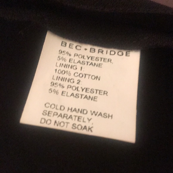 🖤 Bec & Bridge - Fox Tail Mini Dress - US 2 / AU 6 / UK 6 (fits like 00/0) - Picture 14 of 16